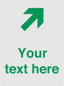 Custom Safe Condition inverse: Green Up right arrow